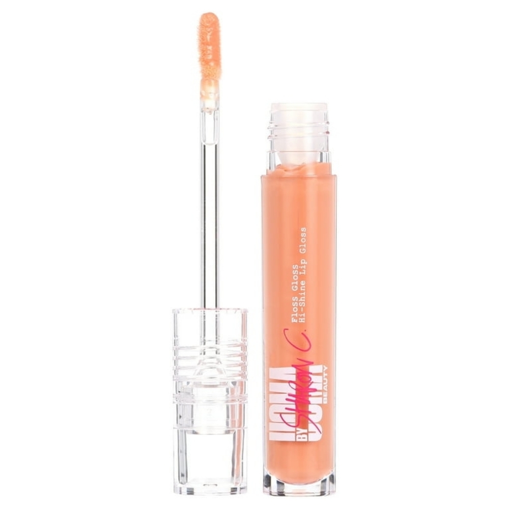 2 x UOMA by Sharon C. Uoma Floss Gloss Lip Gloss, Peachy